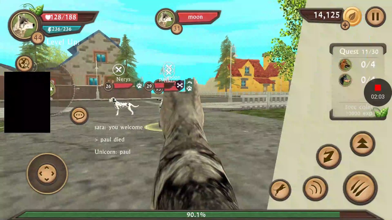 Paul the murderer:dog Sim online ep3