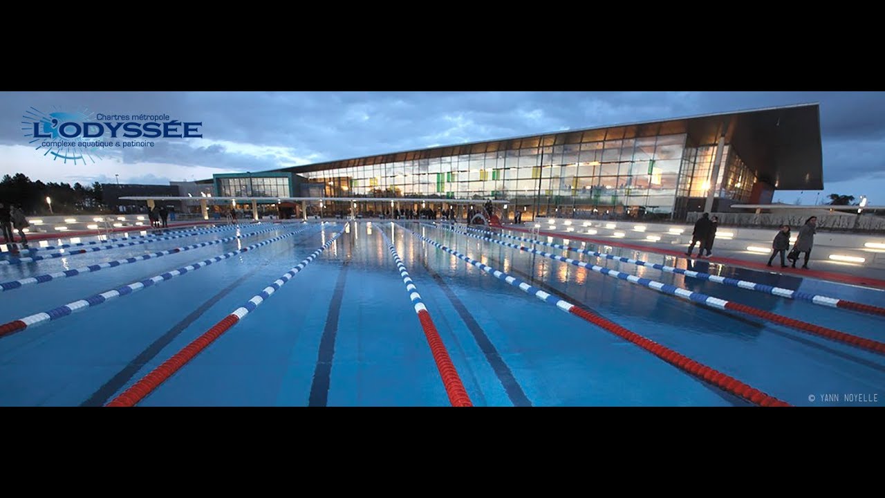 La plus grande  Piscine en France l'Odyssée à Chartres l the biggest swimming pool in French
