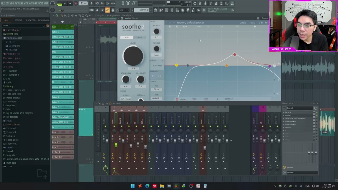 [MIX VOCAL DẠO] Cách Mình Mix Vocal Giọng Nam - Pop Ballad Màu Hàn Quốc | VBK Music