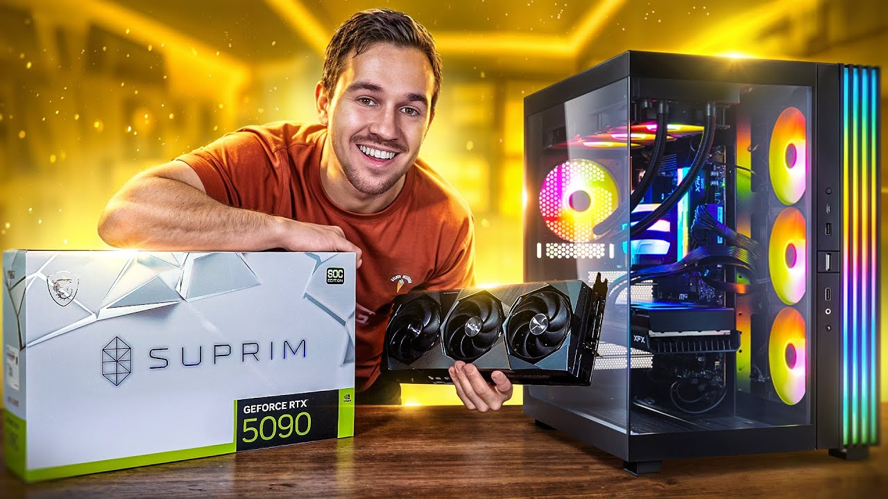 PC GAMER AVEC UNE RTX 5090 (+ tests sur 10 jeux en 4K)