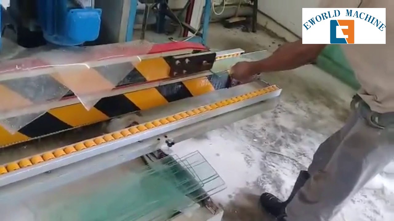 horizontal Multi functional glass edging machine with round edge purpose