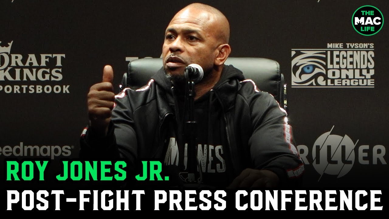 Roy Jones Jr. reacts to Mike Tyson fight: “Everything he hit me with hurt”