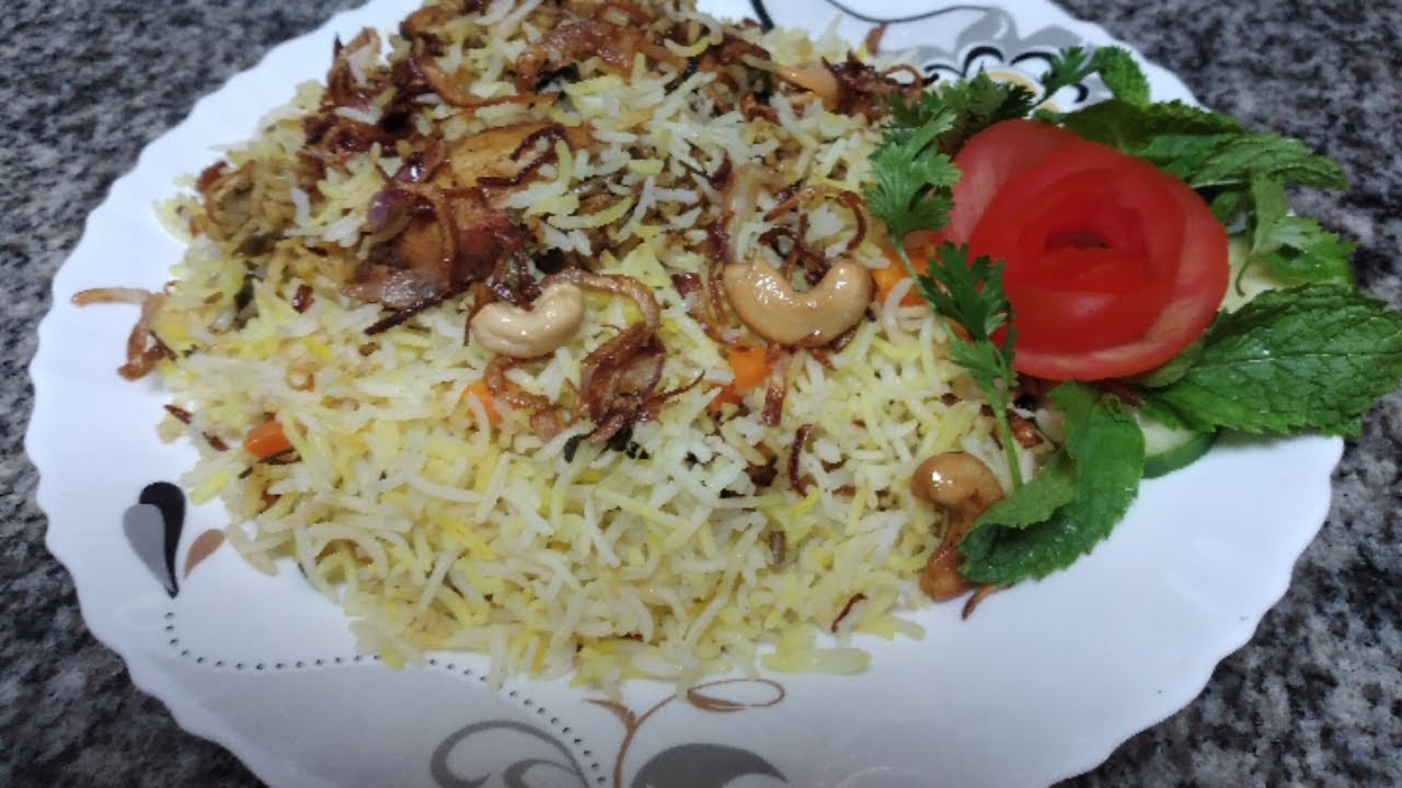 kasaragod special biriyani recipe in malayalam/easy way