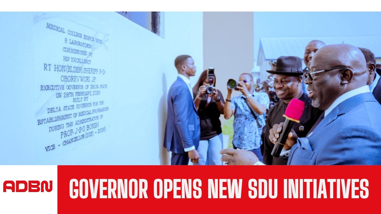 Gov Oborevwori Commissions Projects At Southern Delta University