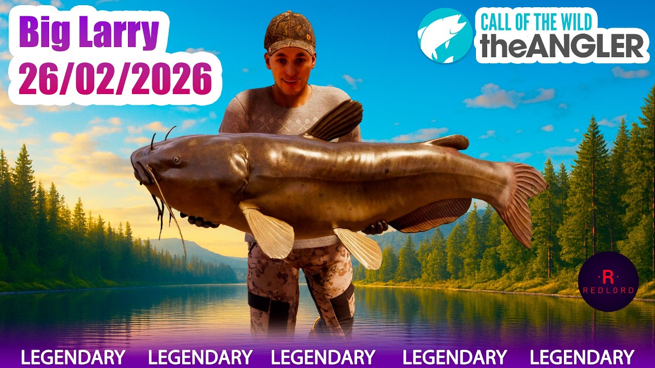 Legendary Fish This Week Big Larry USA (Feb 26 – Mar 4, 2026)  Call of the Wild The Angler