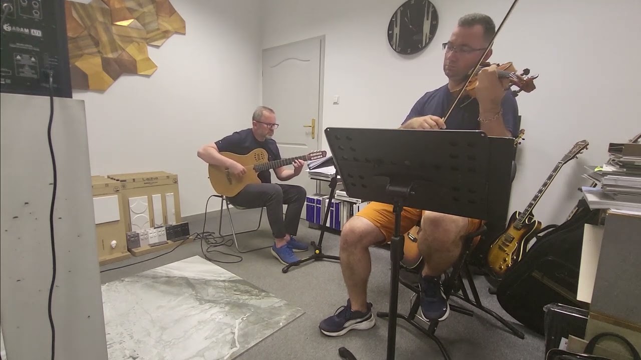 Ennio Morricone/Metti una Sera a Cena/guitar: Jacek Gajdek, violin: Kamil Niemiec, arr. Jacek Gajdek