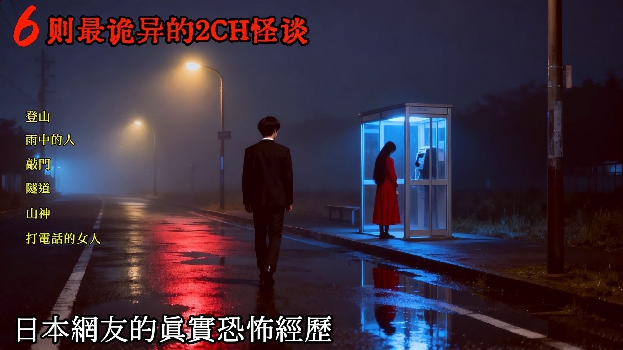 六則最詭異的2CH怪談：來自日本網友的真實恐怖經歷，結尾讓人直接炸毛！ #睡前故事 #怪談朗讀 #恐怖故事 #日本恐怖實話