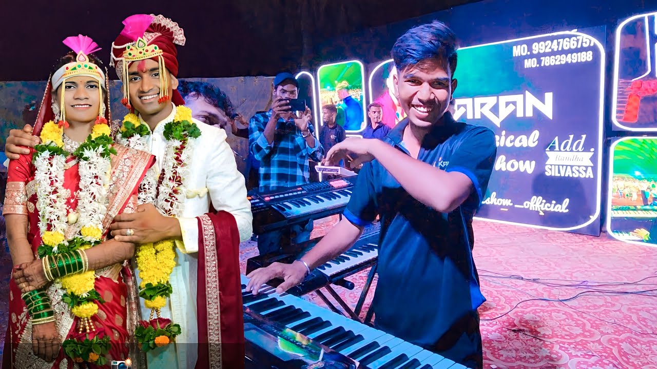 Karan Musical Show 🔥🔥 Aniket Keyboardist On The Fire / At Dharampur 2024