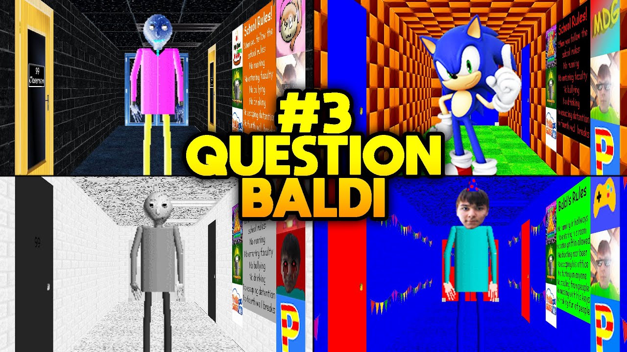 Everyone Baldi! Patton Gilliam's Basics Best Mods - ALL PERFECT!