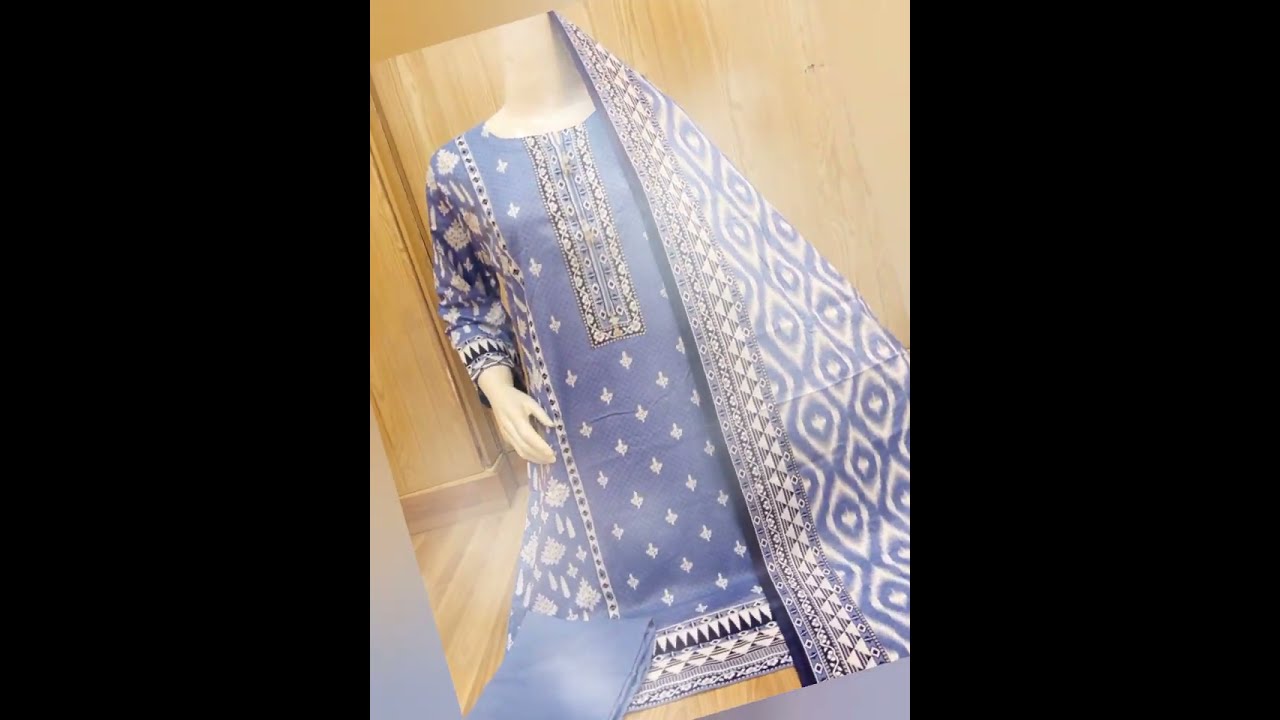 3 Piece Stitched Lawn Cotton Printed Dresses Available &lrm;@Ysospk&nbsp; #stitchedcollection#stitcheddress