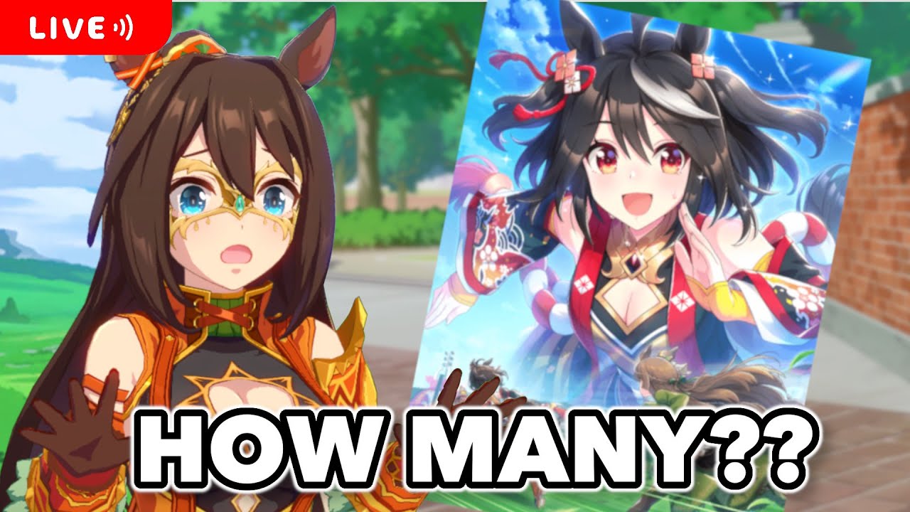 🔴How many Kitasan Blacks can a new account pull? - Uma Musume