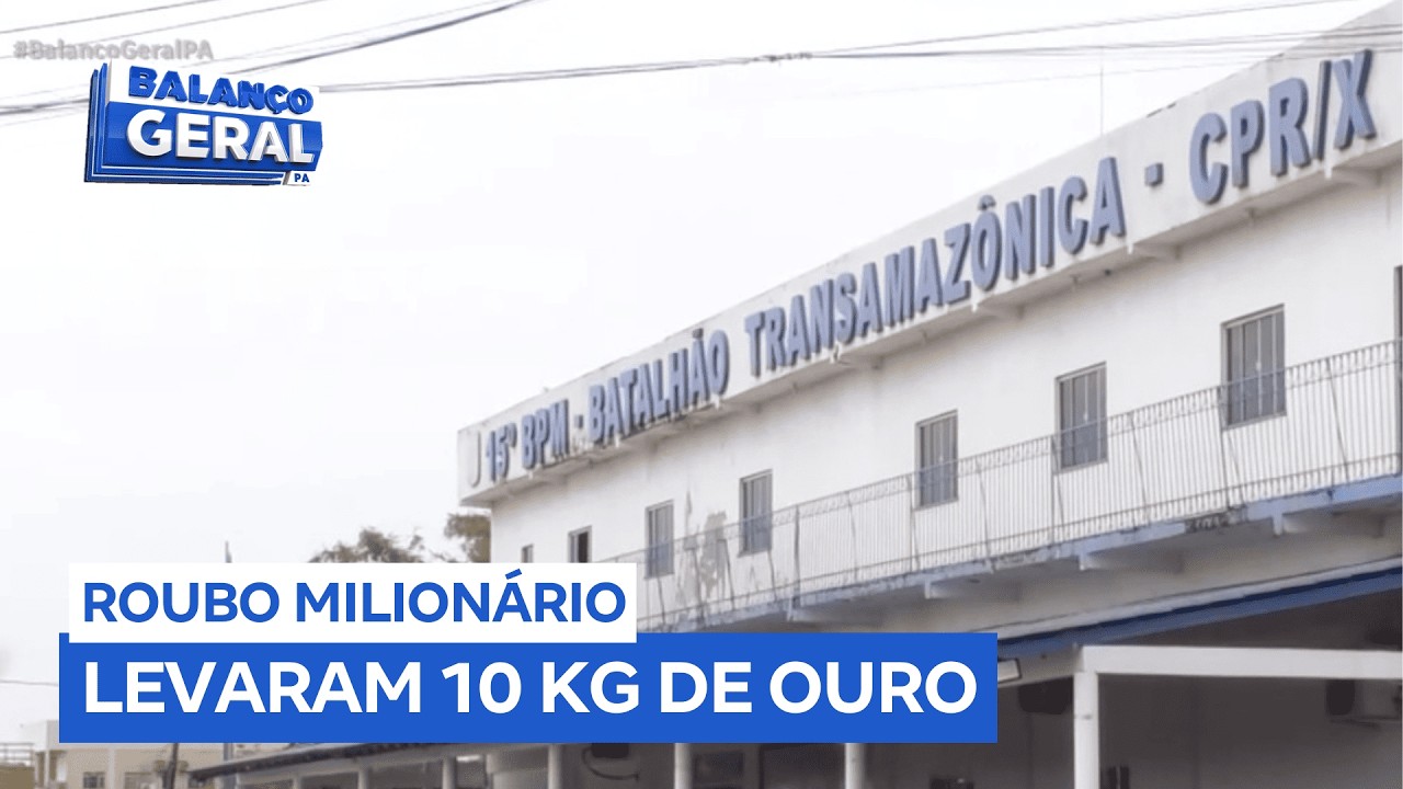 Polícia faz buscas por criminosos que invadiram cooperativa e levaram mais de 10 kg de ouro
