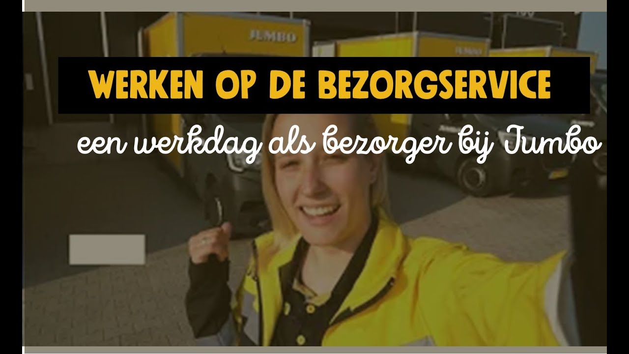 Een werkdag als bezorger bij Jumbo