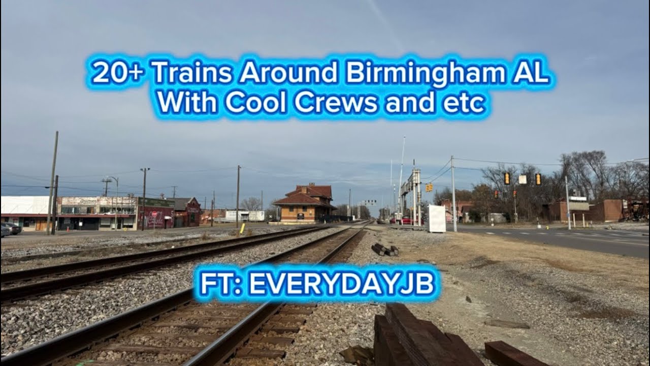 BJ’s Mid December Week Railfanning On The AGS South In Birmingham AL🚂🛤️. 12/17, 12/19/2025