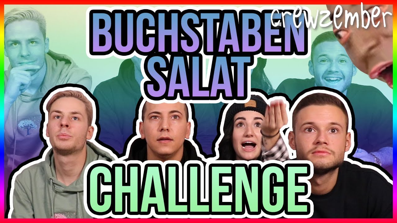 BUCHSTABENSALAT CHALLENGE | Crewzember