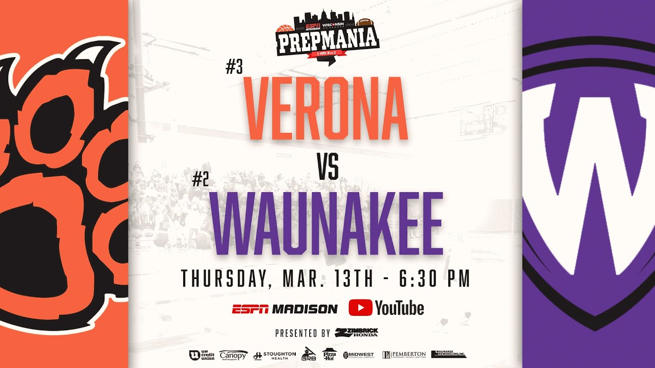 #3 Verona Wildcats vs #2 Waunakee Warriors | WIAA Boys Sectional Semi-finals