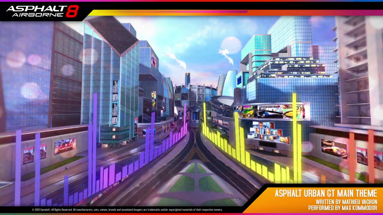 Asphalt 8 - Urban GT Main Theme remix by Max Kommodor