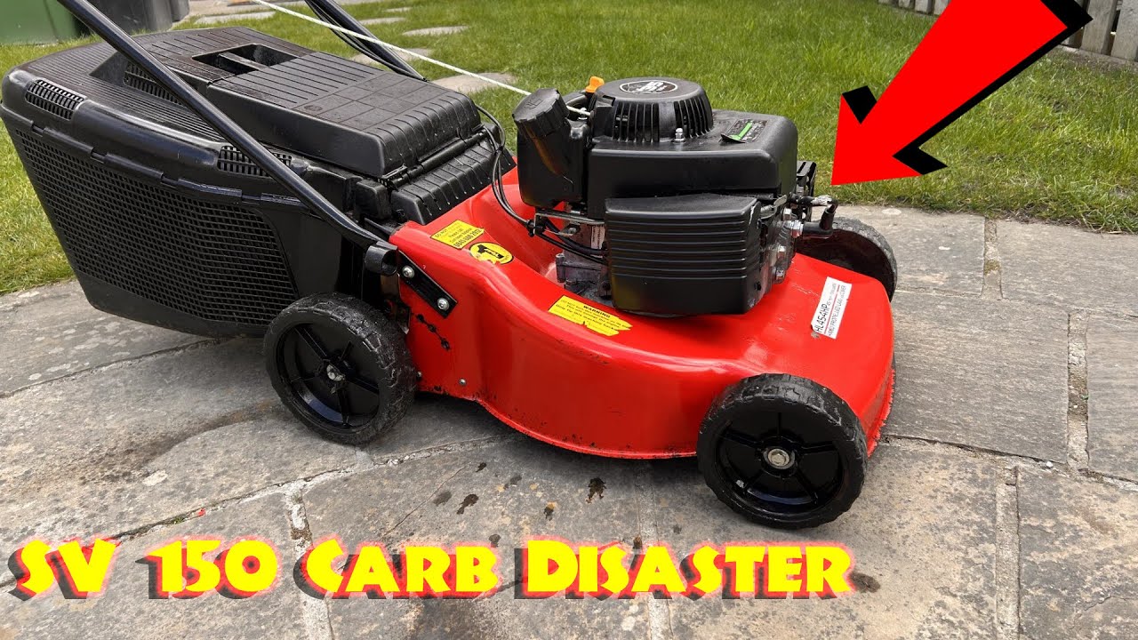 SV 150 Petrol Lawnmower Full Service