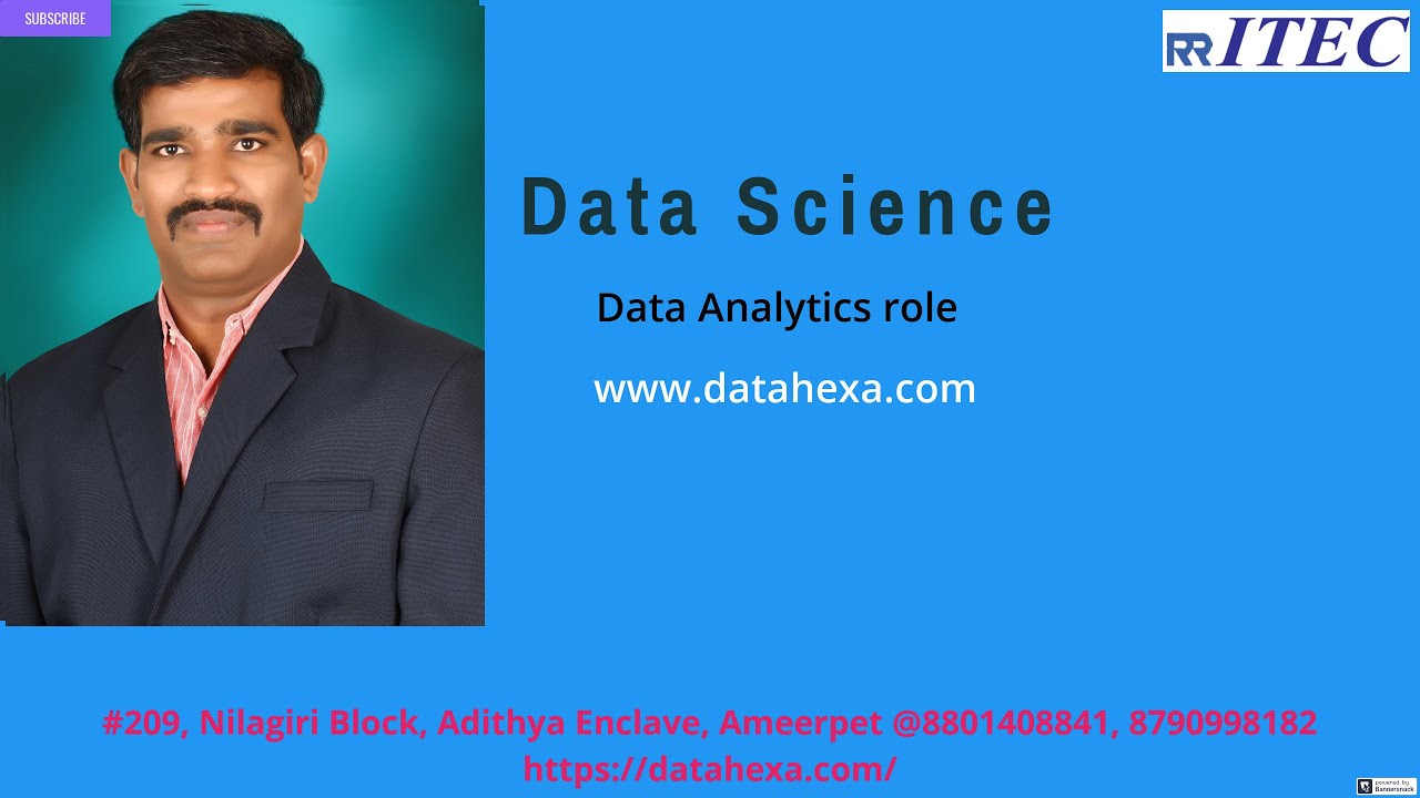 03 Data Analyst role||Data Analysis with python training in Hyd||Python free training||Ameerpet
