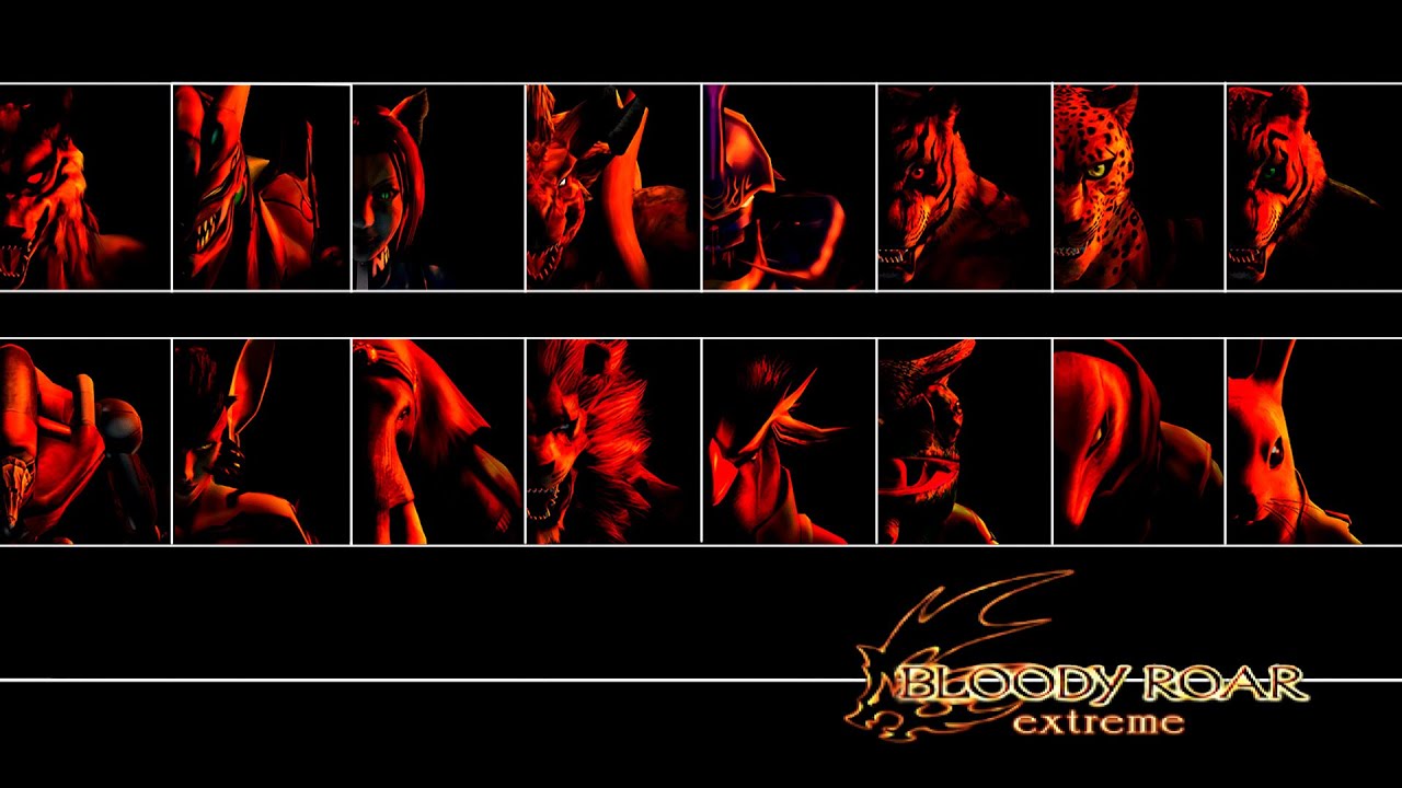 รวมท่าไม้ตายครบทุกตัวละคร - Bloody Roar Extreme