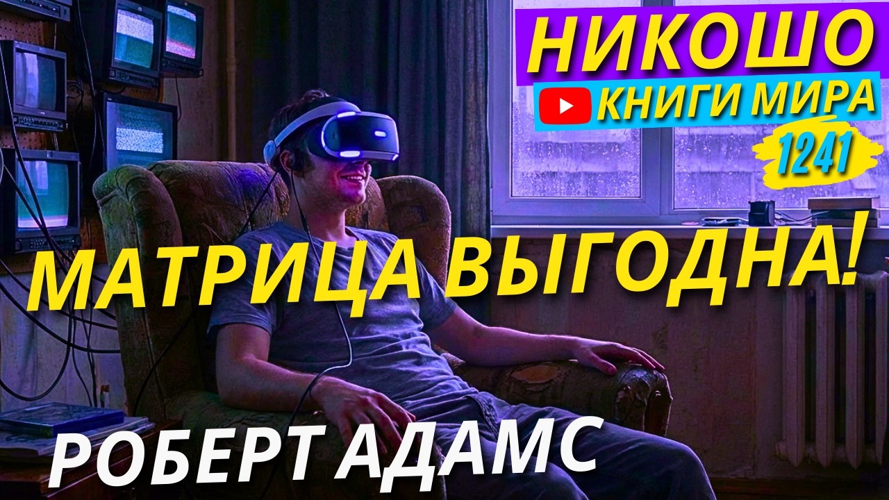 Почему Люди Сами Не Хотят Покинуть Матрицу?! Роберт Адамс
