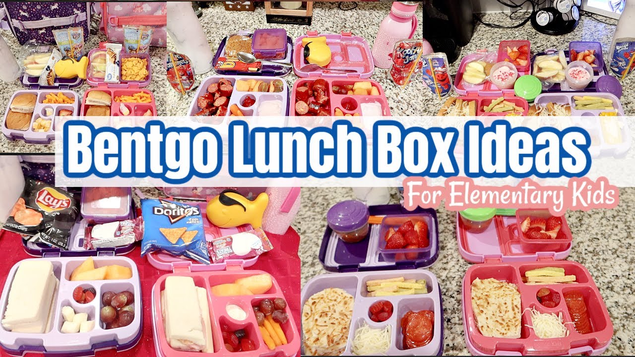 2021 BENTGO KIDS SCHOOL LUNCH IDEAS FOR 3RD & KINDERGARTEN !