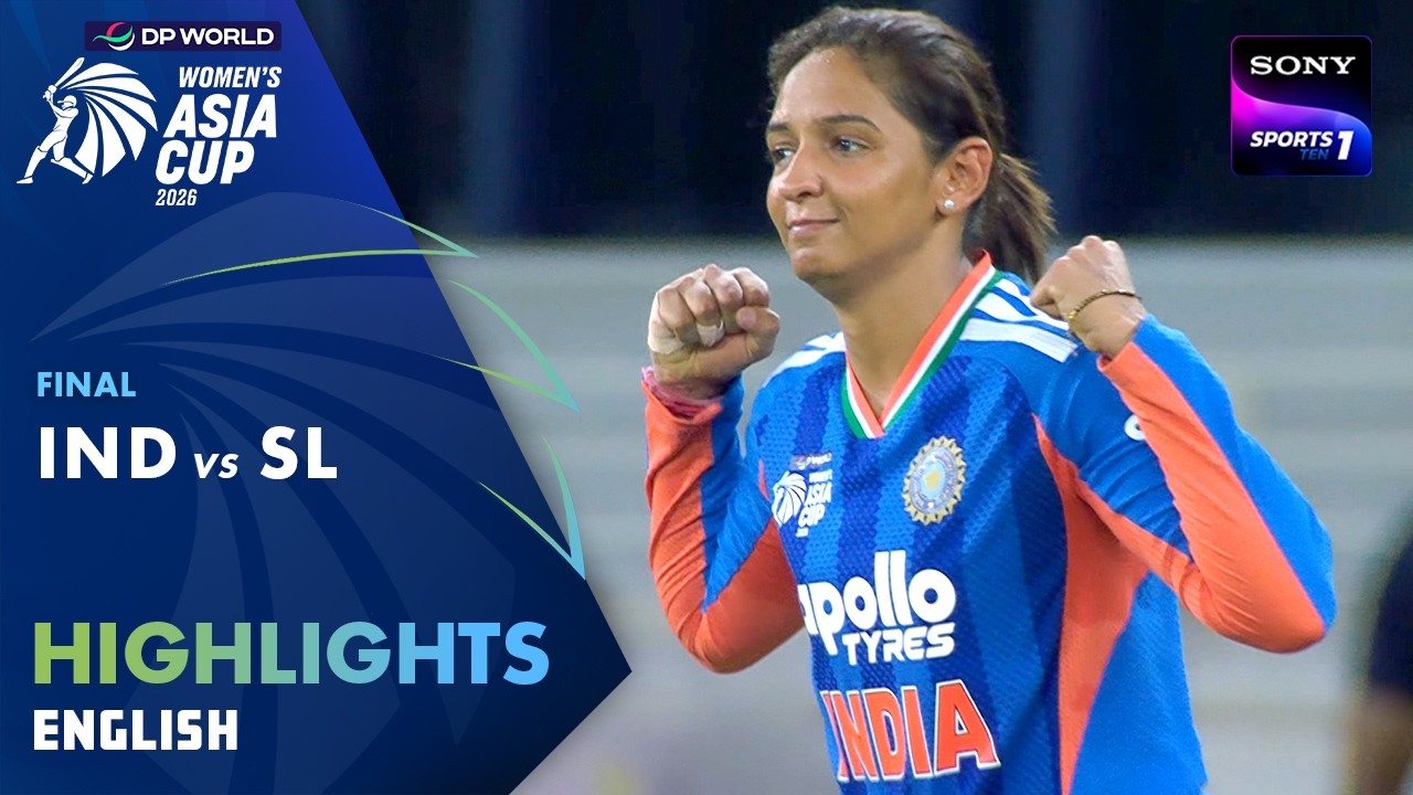 India Win 8th Asia Cup | IND W vs SL W | English| Highlights| Final | DP World Women&rsquo;s Asia Cup 2026