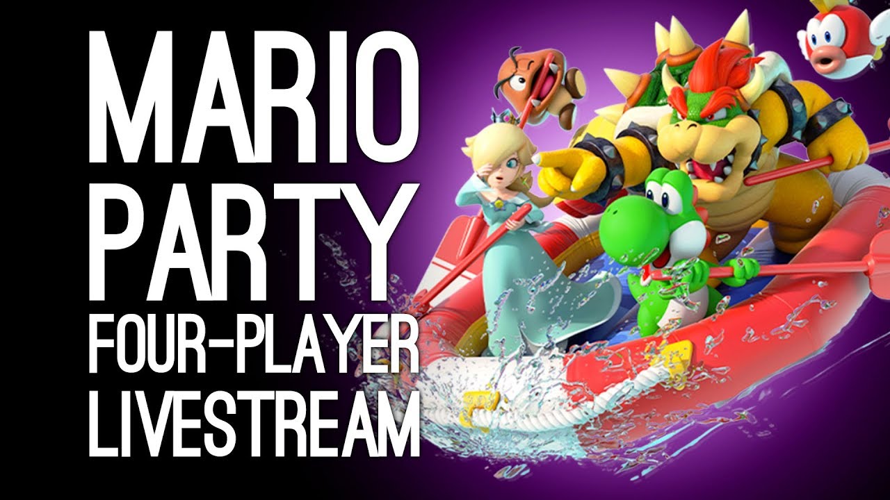 MARIO PARTY SWITCH LIVESTREAM: Outside Xtra and Xbox Play Super Mario Party LIVE @ Server