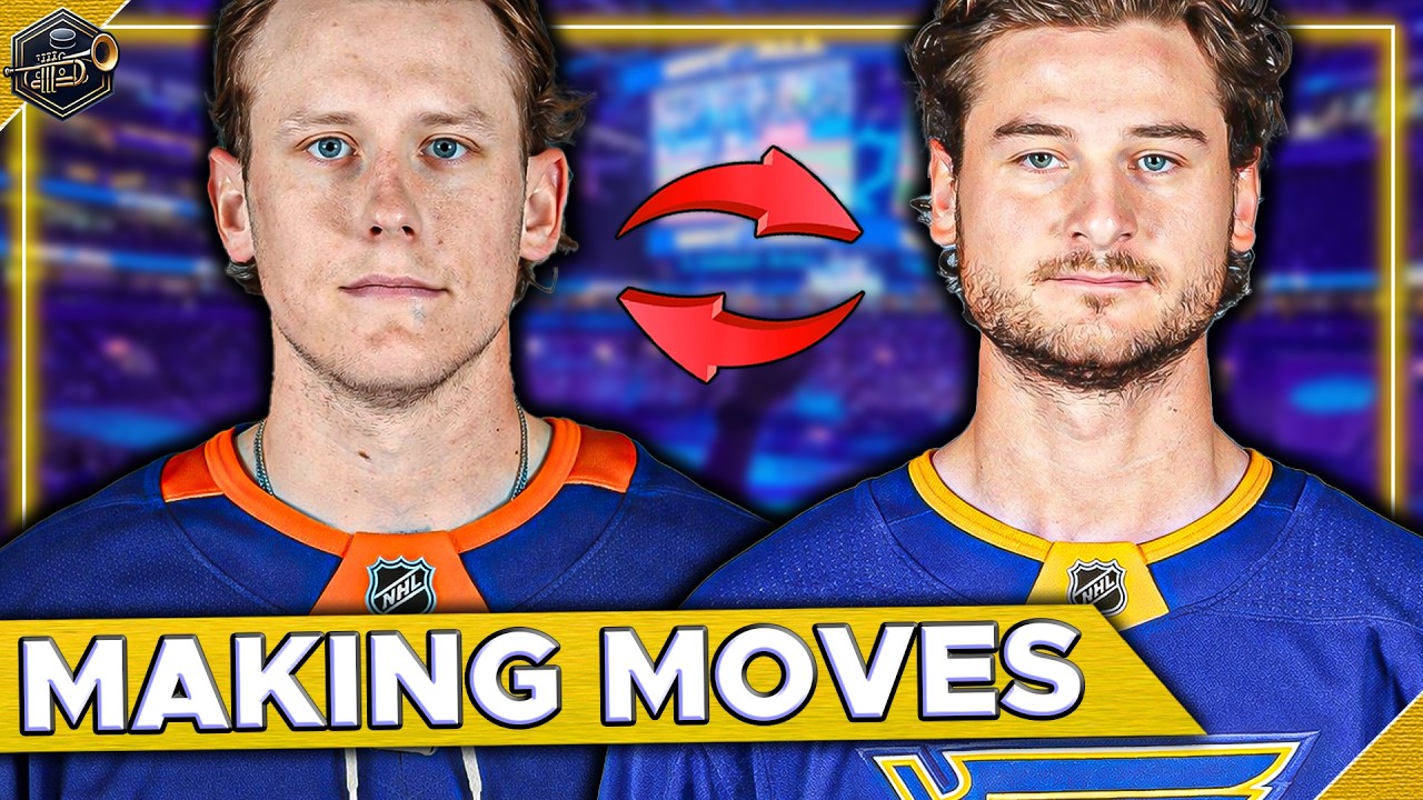 Blues make surprising trade... This is wild