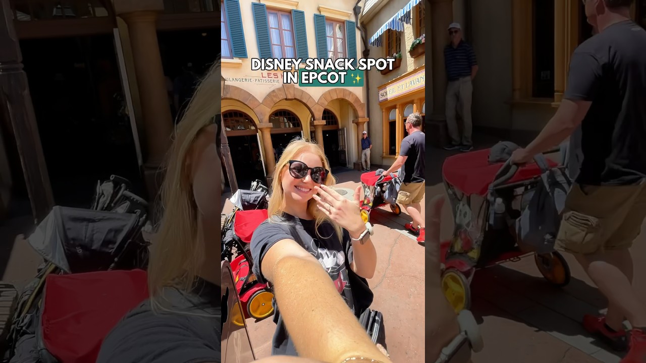 The BEST Snack Spot in EPCOT 🥐 #disneyworld #disney #themepark