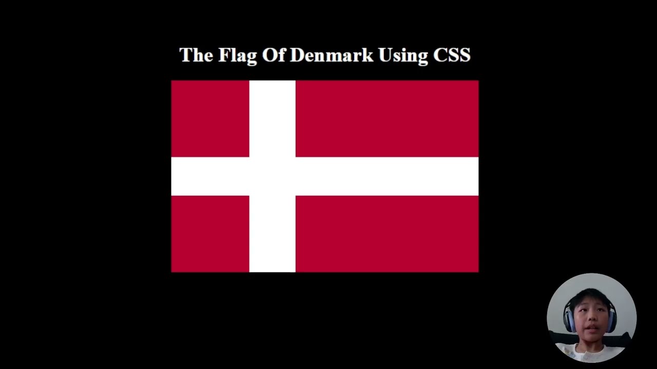 Creating The Flag Of Denmark Using CSS