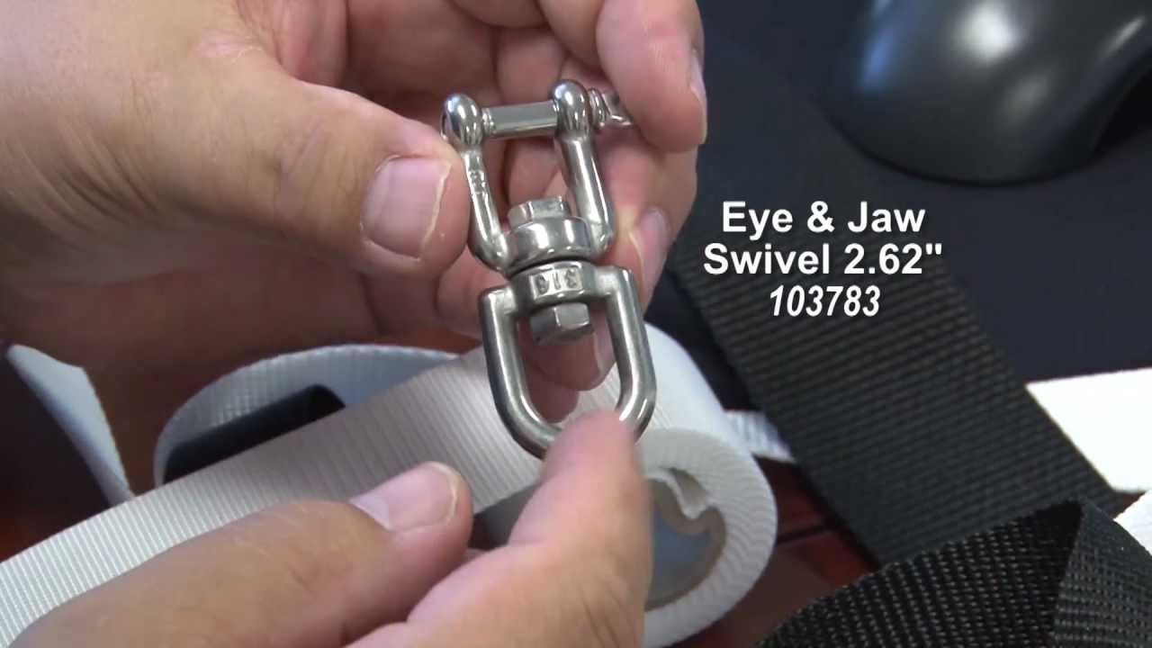 Eye and Jaw Swivel - Stainless Steel