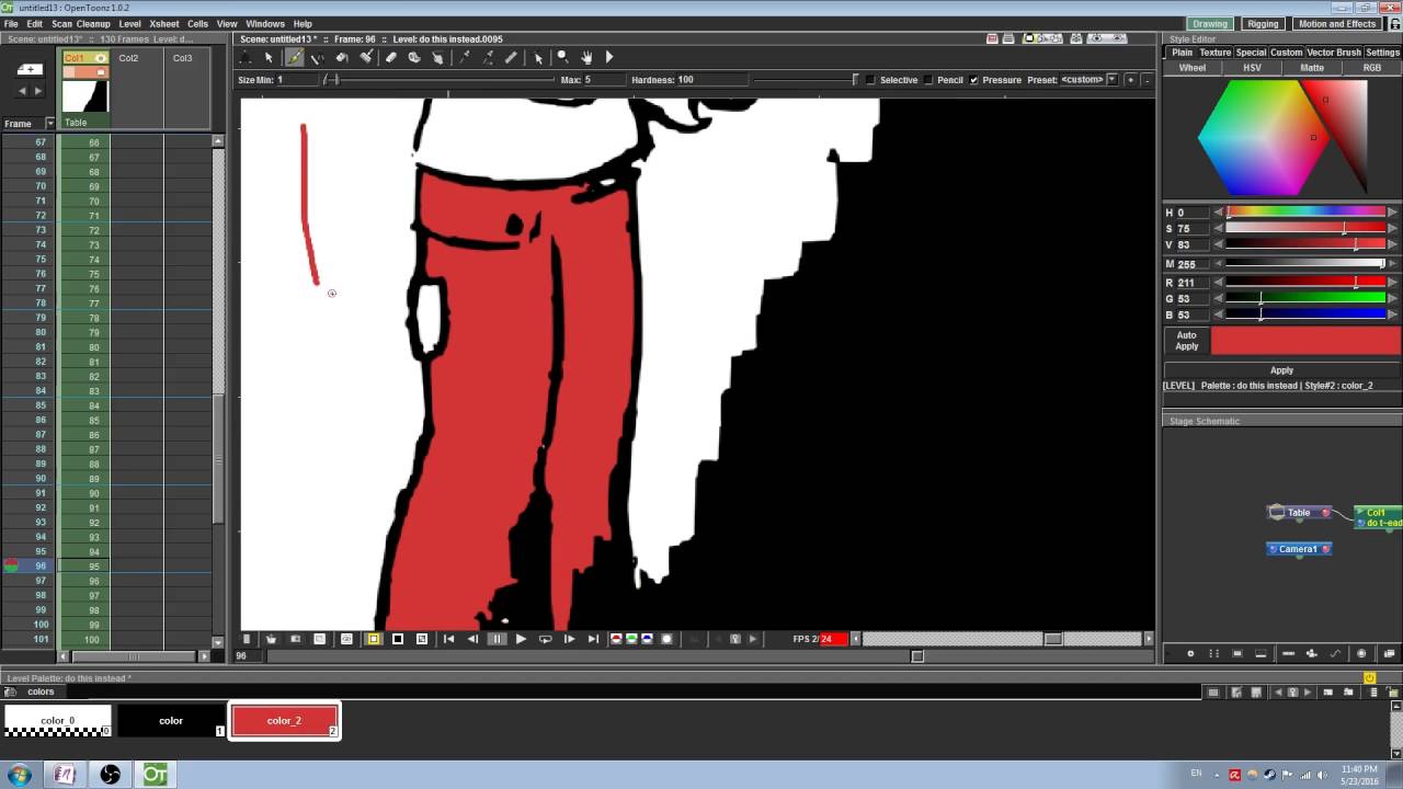 OpenToonz Tutorial, Part II - Cut Out Animation, Special Effects, and More