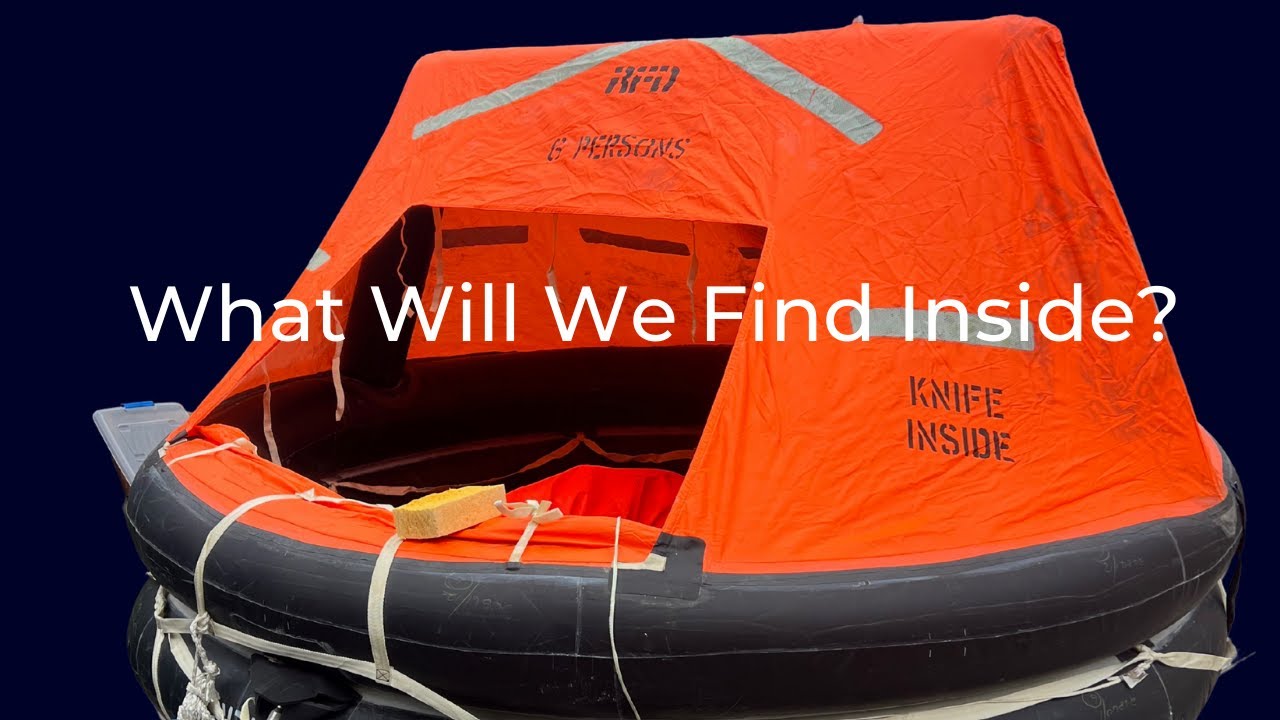 What’s Inside a 1980s Life raft? (And Why We Had to Inflate It)