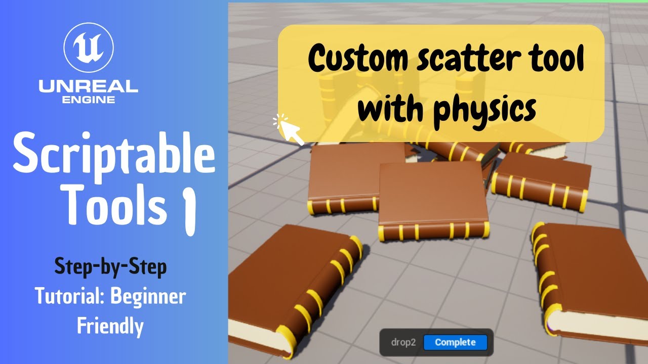 Unreal Engine 5.2 Scriptable Tools Tutorial Part 1