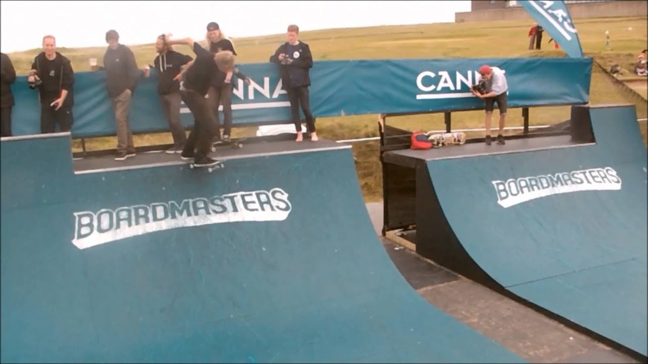 the skateboarding 2015 boardmasters dannie carlsen edit