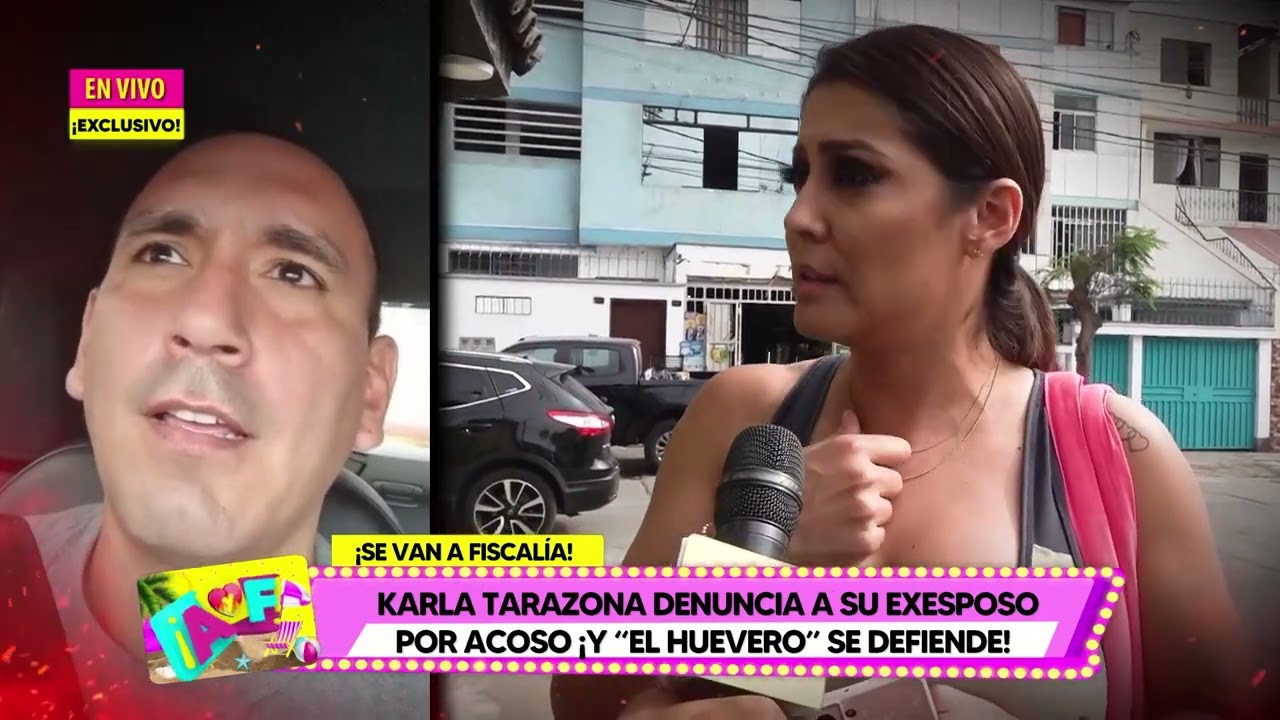 Amor y Fuego - FEB 16 - KARLA TARAZONA DENUNCIA A SU EXESPOSO POR “EL HUEVERO” | Willax