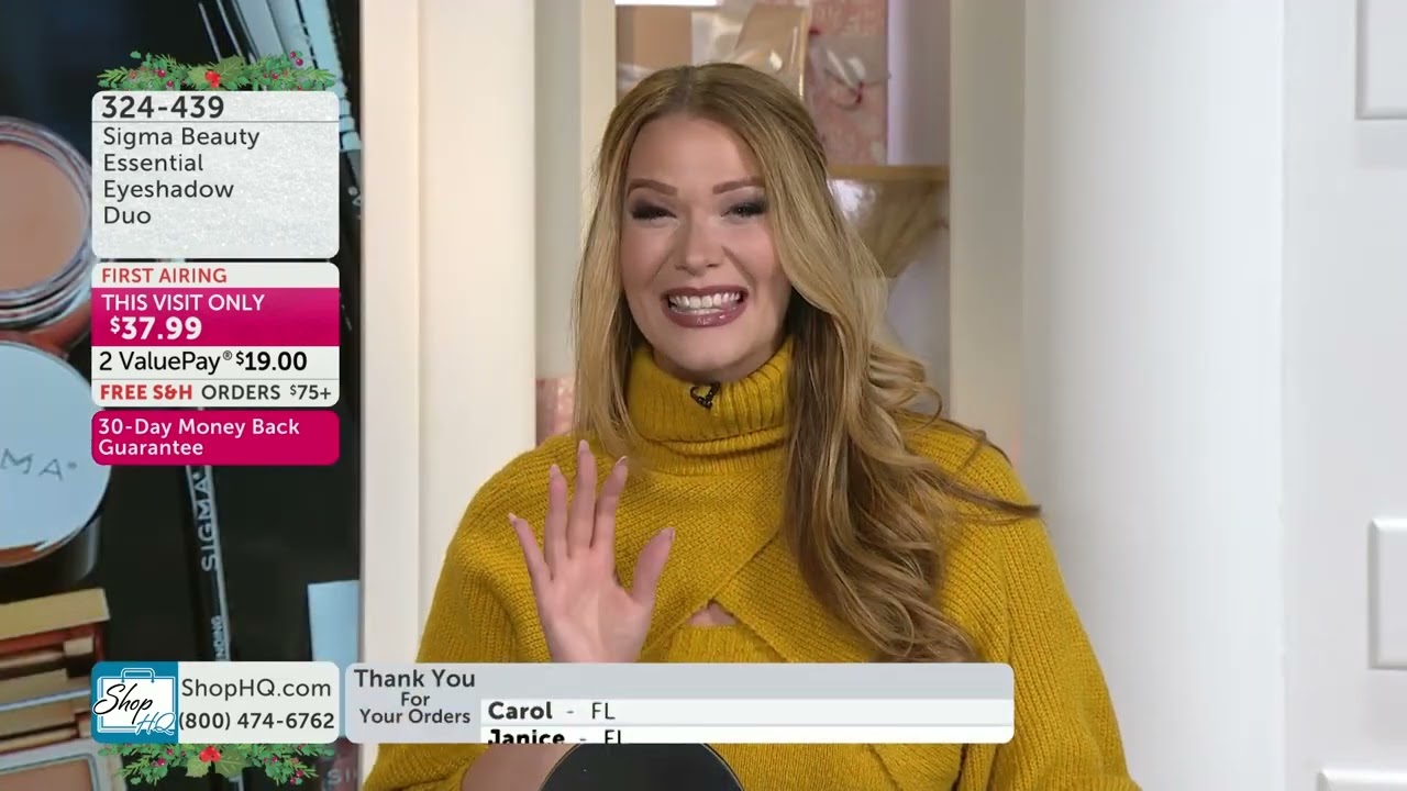 Sigma Beauty - Makeup Hour - Hannah Timm TV Host