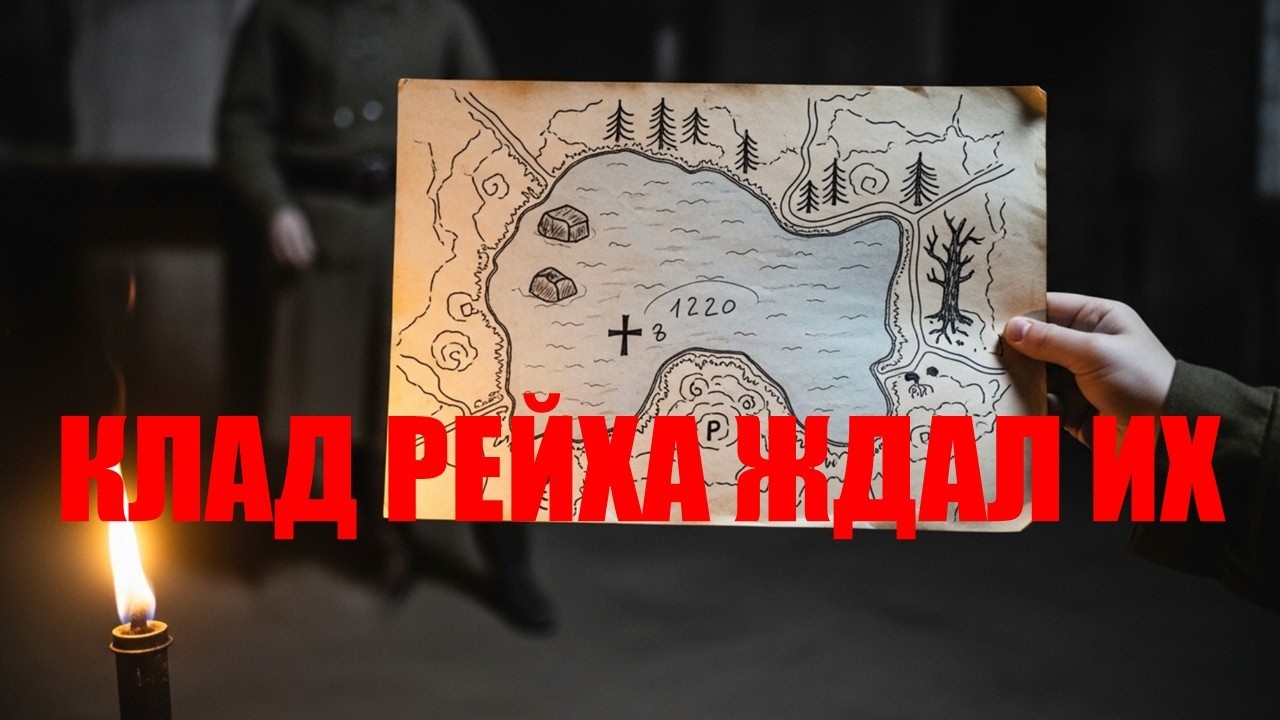 ЗОЛОТО СС — Советские офицеры нашли тайник на дне озера в 1946 году