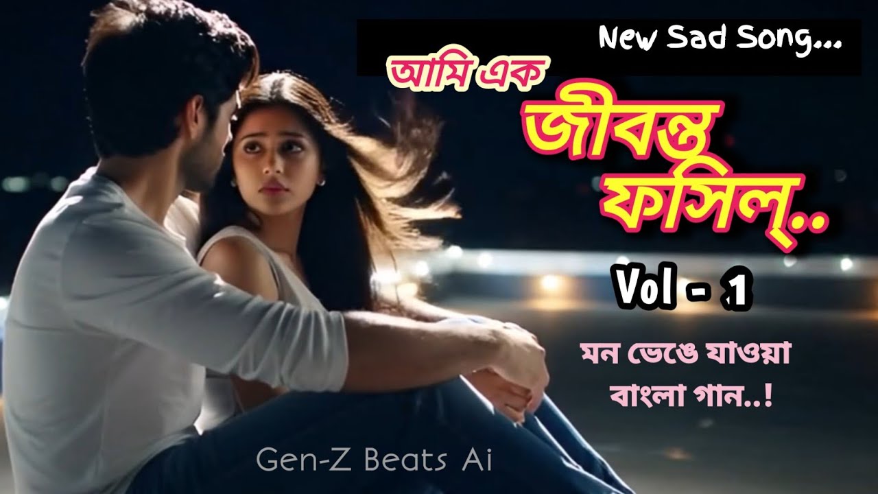 আমি এক জীবন্ত ফসিল 💔 | Ami Ek Jibonto Fossil | New Bengali Sad Song 2026 | Heartbroken Love Story