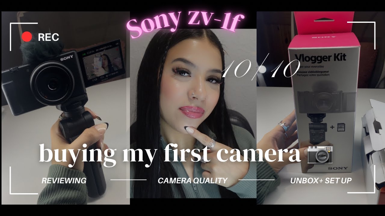 BUYING A VLOGGING CAMERA! Sony ZV-1F quality testing/reviewing📷