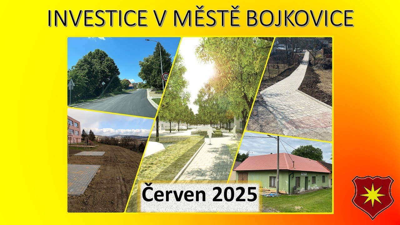 INVESTICE V MĚSTĚ BOJKOVICE 2025