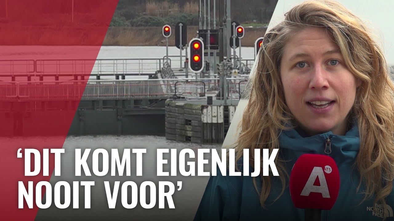 Oranjesluizen gesloten vanwege hoogwater in IJmeer en Markermeer