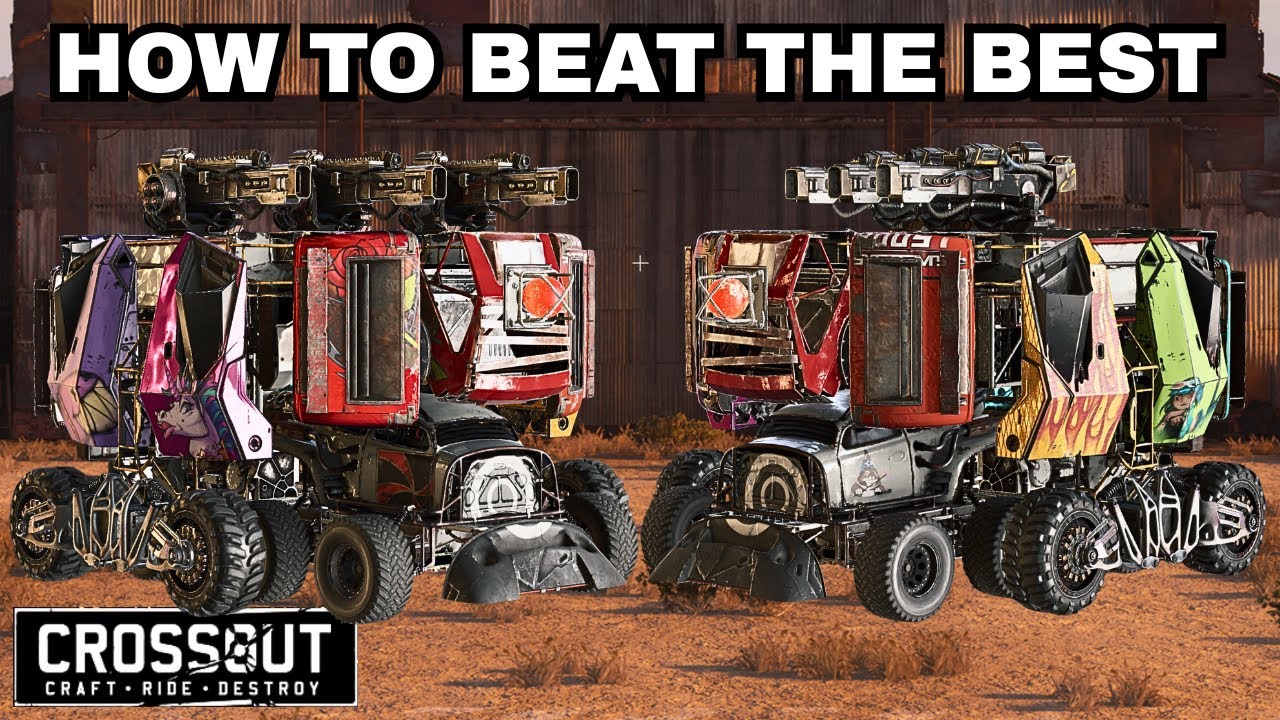 Destroying The Strongest Builds in All of Crossout