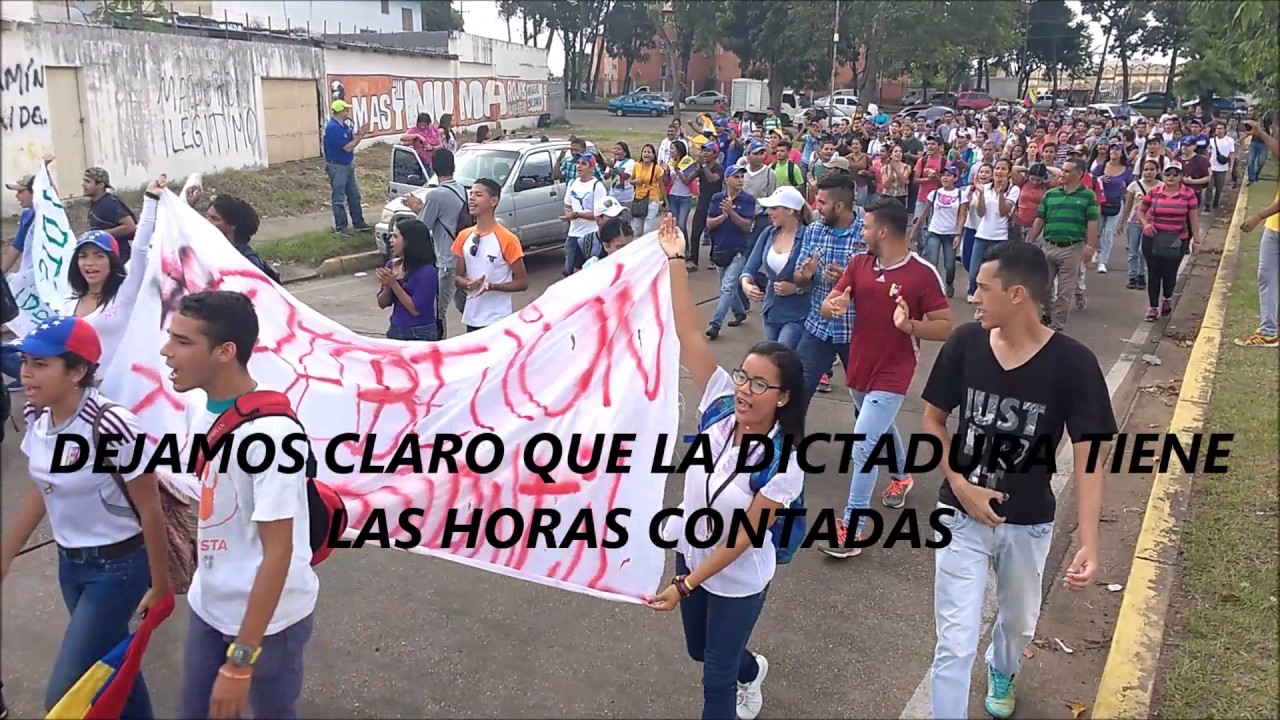 &iexcl;Gran Toma de Venezuela! UDO Monagas se REBELA contra la dictadura
