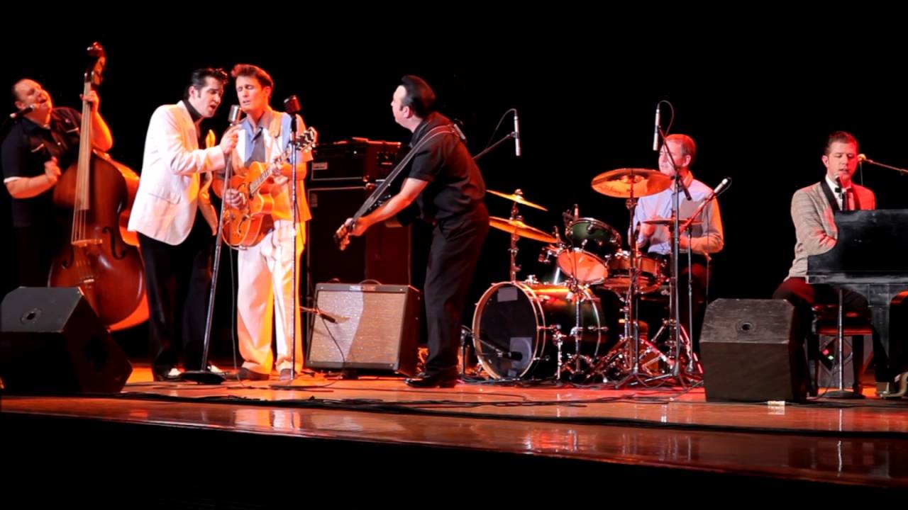 Presley, Perkins, Lewis and Cash: 