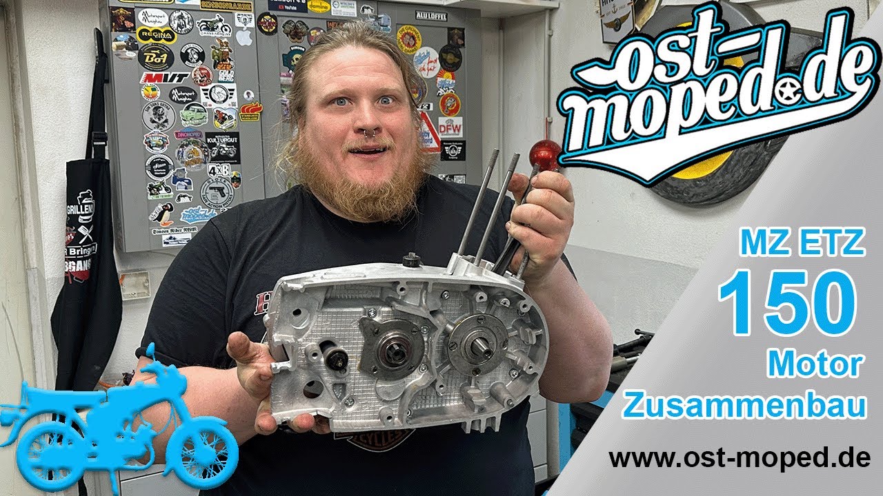 MZ ETZ 150 | Motor Zusammenbau - Auch für Eichi das erste Mal | ost-moped.de