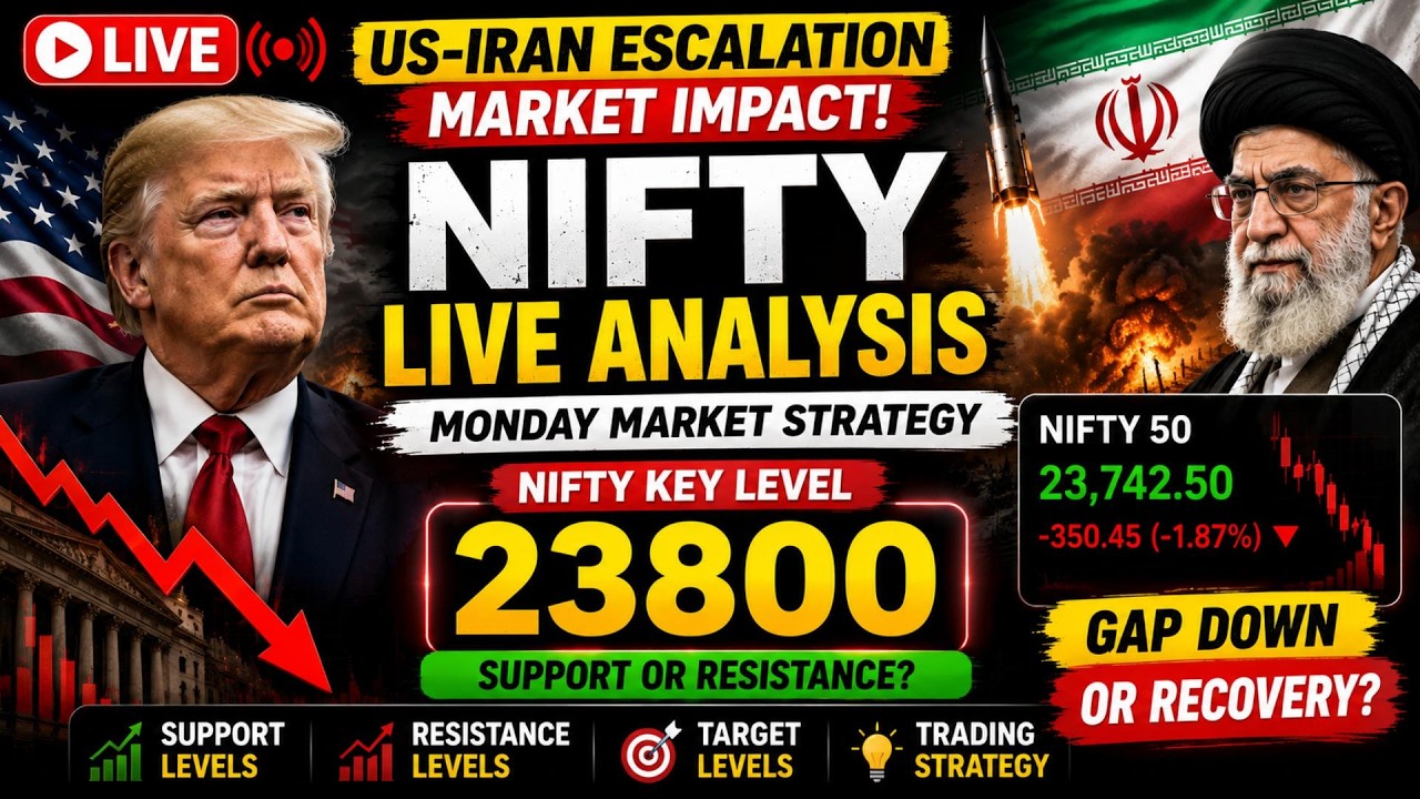 🔥 NIFTY Tomorrow Prediction | 24,100 BREAKOUT Ya 23,600 BREAKDOWN? BIG MOVE AHEAD!