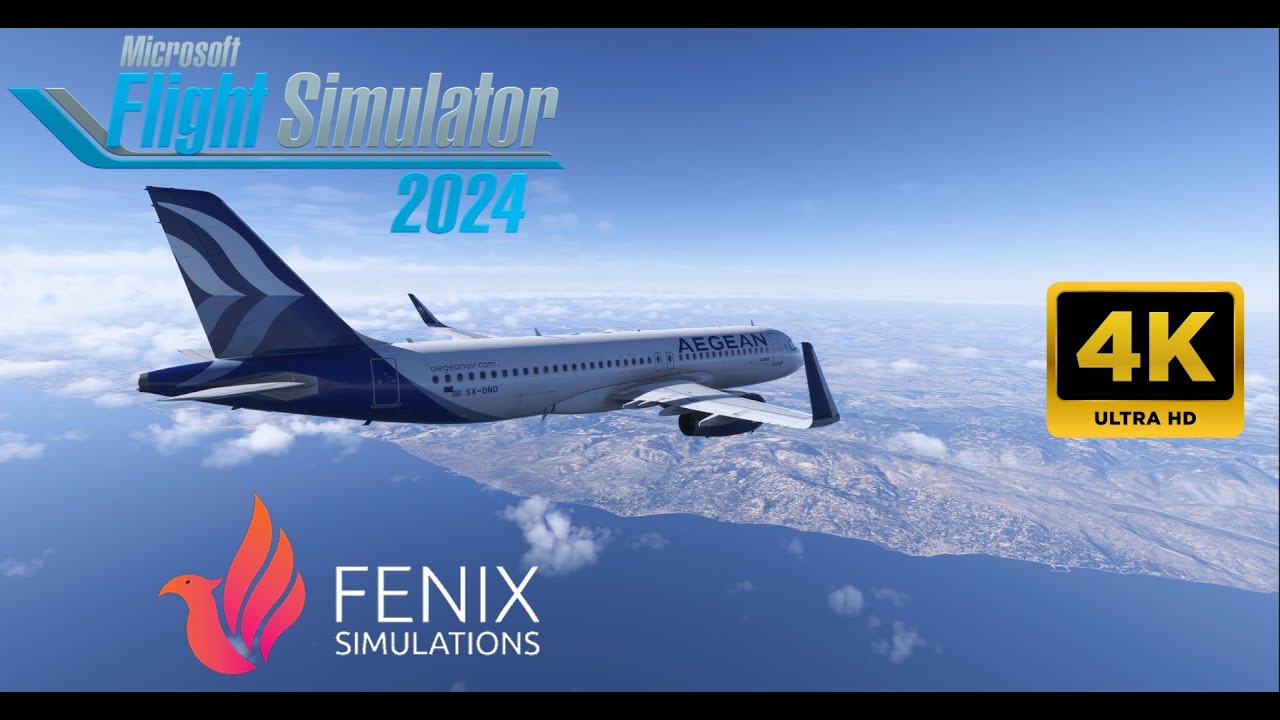 MSFS 2024 + Aegean Airlines(Fenix A320) Athens ✈ İstanbul RTX 5080