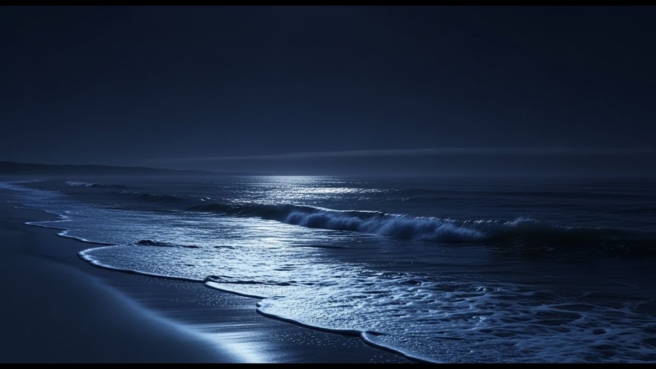 🔴 Ocean sounds to calm your mind & fall asleep quickly 🌙 | 10 hours of relaxation